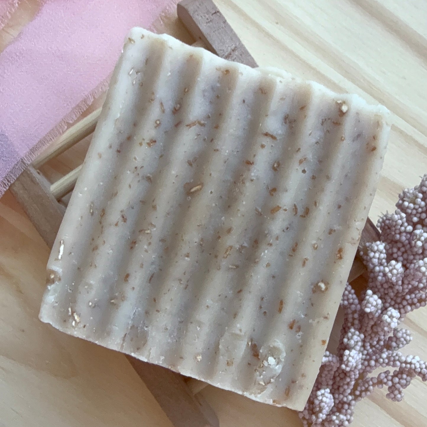 Leche de avena, miel & ojuelos de avena