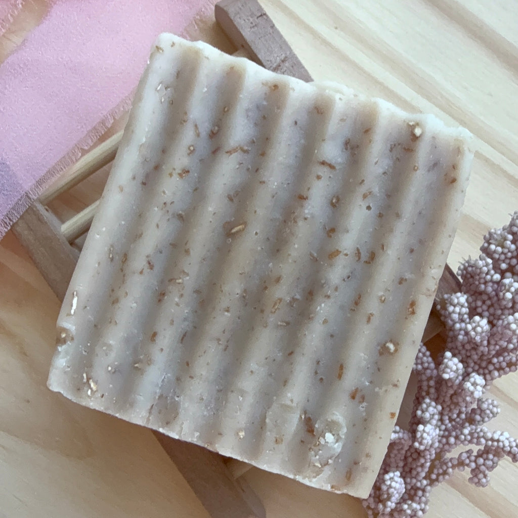 Leche de avena, miel & ojuelos de avena
